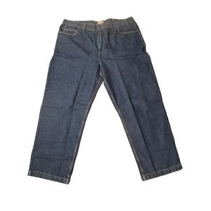 The Haband Tailgater Jeans. Size 46 M. Brand new. Elastic side waist.